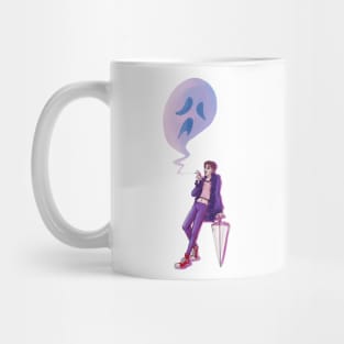 Ghost smoke - without background Mug